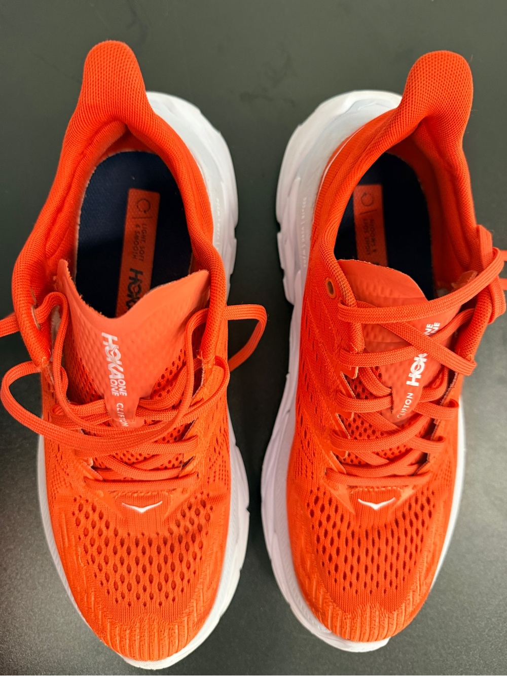 Hoka Women's Running Shoe - Coral/White - Picture 2 of 8